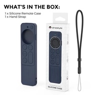 Case For Apple TV 4K 2022 Gen Remote Controller Lightweight Anti Slip Shock Proof Silicone Cover For