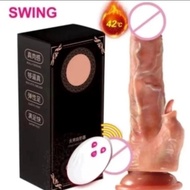 kado nikahan alat bantuu terbaru dildo Wireless telescopik swing otomatis maju mundur getar - swing