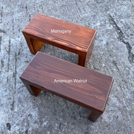 ♞Bangkito - Solid Wood Stool , Wooden Chair, Heavy Duty