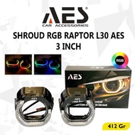 Shroud Cover Projector Projector Biled Matrix 5D bmw L30 RGB 3 Inch