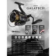 IROLY GALATECH 9+1 BALL BEARING POWER HANDLE AIR CARBON BODY SPINNING REEL
