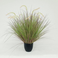 Wholesale Window Indoor Potted Dog Tail Simulation Plant Manufacturer Floor-standing Bonsai Decorati