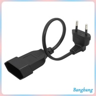 Bang European Standard Extension Cable Power Adapter Cord 90° Bend Angled Power Cord