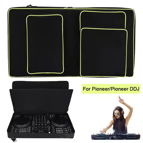 Carrying Case Shockproof Soft Travel Bag Anti-scratch with Adjustable Shoulder Strap for Pioneer DDJ