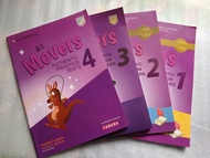 SÁCH - Cambridge Starters Moves Flyers 1 2 3  4 in rời (tùy chọn)