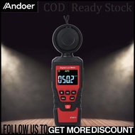 Andoer Portable Light Meter Luxmeter Photometric Measuring for Lighting Measurement