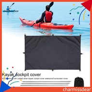 CHA Kayak Drape Waterproof UV-Resistant Extra Large Quick Release Universal Protective Oxford Cloth Comprehensive Protection Kayak Cover Kayak Supplies