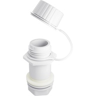Threaded Drain Plug with Plastic Tethered Cap for Cooler,Compatible with Igloo 50-165 Qt Coolers, Co