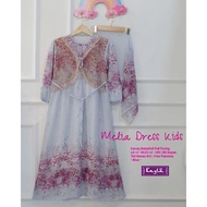 Baju lebaran terbaru 2025 MELIA DRESS KIDS | BARBIE SERIES SET KIDS BY KAYLA BAHAN GAMIS DRESS MAXY 