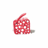 Louis Vuitton lv 紅 草間彌生 中國限定 南瓜掛件 骰子 肩背包