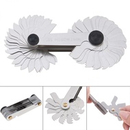 58pcs Screw Gauge 55 Degree & Metric 60 Degree & US 60 Degree Thread Pitch Gauge for Industrial Meas