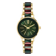 Anne Klein AK/3878GMGN นาฬิกาข้อมือผู้หญิง สี Green/Gold