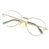 Excellent Condition Cartier Trinity 2-Piece Sapphire Eyeglasses, Gold and Bordeaux, 55mm, 18mm, Pres