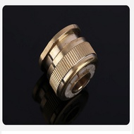 ZEN COPPER-plated aluminum STANDARD CONNECTOR 21mm connects to 16mm SOFT PIPE CONNECTOR – TN765
