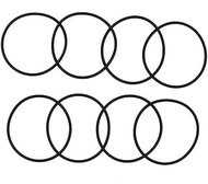New 52250 O-Ring Replacement Hydro Gear 1015-1035R G7-BBBB-1X7B-23CX （8 Pack）