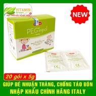 Buona Peginpol giúp bé nhuận tràng giảm đầy hơi táo bón (hộp 20 gói x 5g) | Nhập khẩu chính hãng từ 