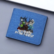 99 Nights in the Forest Cartoon Folding Portable Zipper Wallet with Multiple Card Spaces Practical G