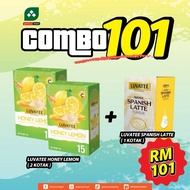 [COMBO 101] LUVATEE HONEY LEMON & SPANISH LATTE