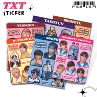 TXT EDITION STICKERS/ FREEBIES KPOP/ CONCERT STICKERS TXT EDITION/ KPOP STICKERS
