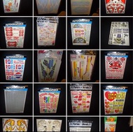 多款絕版貼紙 遙控車 四驅車 模型車 不同比例 Racing Motor Model 4WD Tomy Car Autographics Parma 田宮 雙星