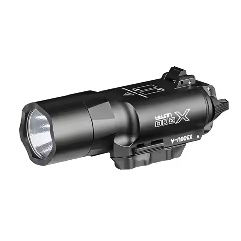 Tactical Surefir SF X300U Metal Pistol Scout Light Airsoft Weapon Gun Light Strobe Flashlight Lanter