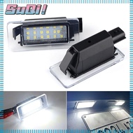SUQI Car License Light, Universal Waterproof License Plate Light, Accessories Durable 12V Brighter Rear Tail LED for Nissan Serena C27 2016-2019
