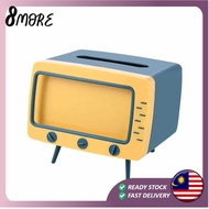 Creative Cartoon TV Tissue Box Mobile Phone Stand Paper Extraction Box Home Living Room Cute Interne