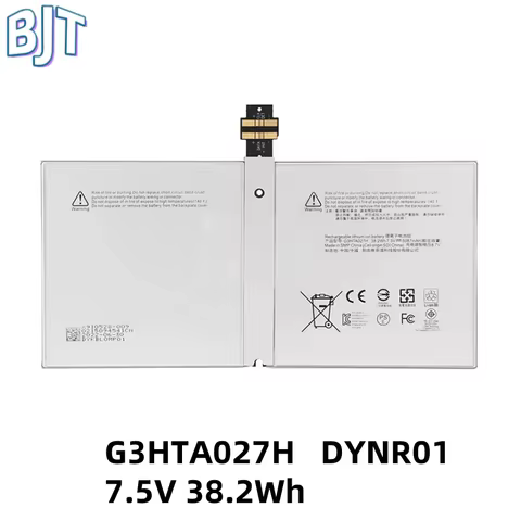 New 4Cell Lithium-ion G3HTA027H DYNR01 Laptop Battery For Microsoft Surface Pro 4 1724 12.3" Tablet 