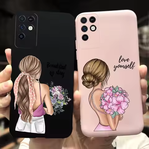 For Infinix Note 10 Pro NFC Case Silicon Back Cover Phone Case for Infinix Note 10 X682 Cases Note10
