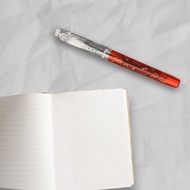 PLATINUM 白金牌 Preppy 和 近代蒔繪 0.3mm鋼筆 葫蘆牛皮筆記本