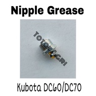 Nipple Grease Fitting Kubota Harvester DC60 DC70 Part : 06611-15010