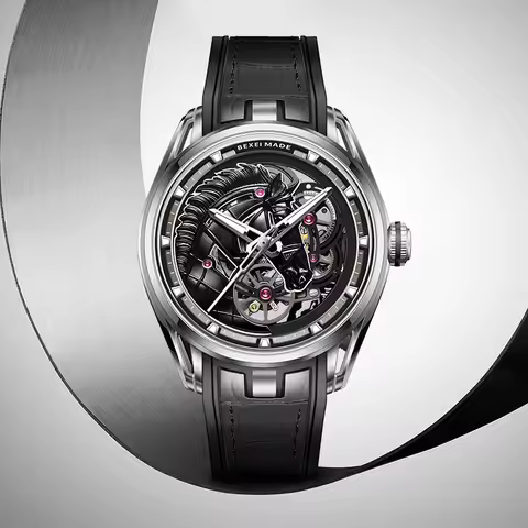 BEXEI 9220 Excellent horse theme Automatic movement mechanical men's watch luminous waterproof busin