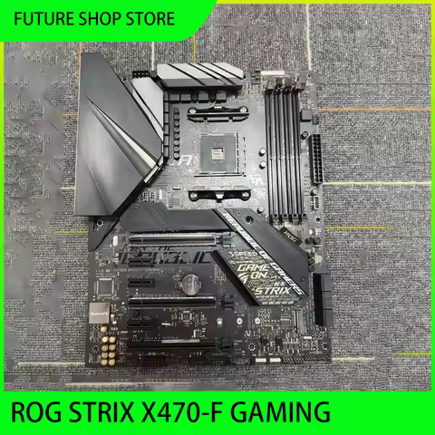 Motherboard AMD X470 Support CPU AMD Ryzen 5/7/9 5600X 3700X 5900X DDR4 M.2 HDMI ROG STRIX X470-F GA