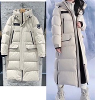 【99%全新】-30度保暖羽絨波司登 Bosideng 第五代極寒鵝絨服 燕麥色 165碼 