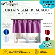 #42 120X50CM ❤CXS146-CXS151❤ Langsir dapur curtain kitchen window Langsir Pintu Door Curtain Ready S