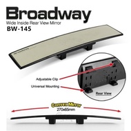 270mm NAPOLEX Broadway Convex Wide Car Rear View Mirror
