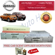 [AIR FILTER COMBO SET] AIR FILTER CABIN FILTER FOR NISSAN TERRA | NISSAN NAVARA NP300