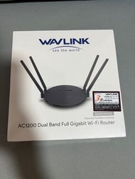 Wavlink AC1200 Dual Band Full Gigabit WiFi Router路由器