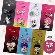 KIMETSU NO YAIBA DEMON SLAYER ACRYLIC KEYCHAIN Keychain Demon Slayer Keychain Anime