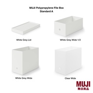 MUJI Polypropylene File Box Standard A File Organizer Box File Folder