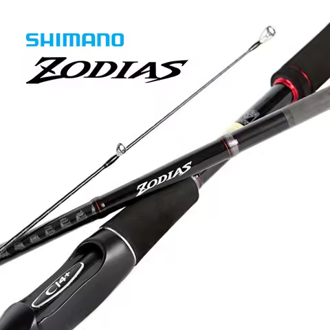 SHIMANO Original Zodias Casting 2 Section Fishing Rod 1.93m-2.29*m CARBON MONOCOQUE GRIP HI-POWER X 