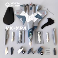Aaa 100 1: Su-57 Split Coating Stealth Fighter, Russian Aircraft Su57vk Model, Alloy Simulation