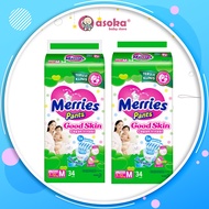 [2 Pack] Merries Skin Pants M34 & M48 Pants ASOKA