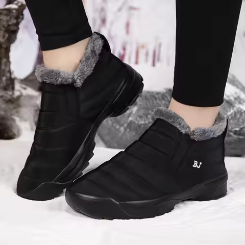 Women's Winter Snow Boots, Warm Hiking Boots, Comfortable Outdoor Boots, Suitable for Winter Outdoor
