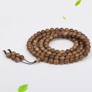 Indonesia Old Material Agarwood Rosary Beads Garrimantan Agarwood Bracelet 108 Beads Agarwood Bracelet 216