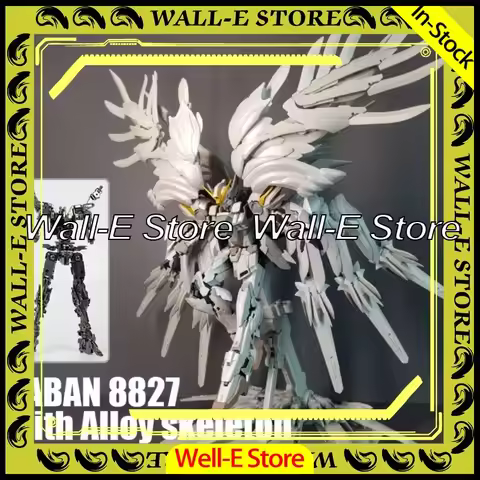 In stock XXXG-00YSW Wings MG 1/100 Daban 8827 Alloy Skeleton Model Snow White Prelude Fix ModelAssem