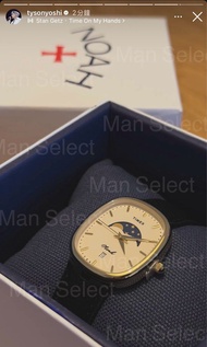 🇺🇸全新 Noah X Timex Oval Moon Phase Watch Black x Gold not swatch royal oak G shock AP speedmaster Tys