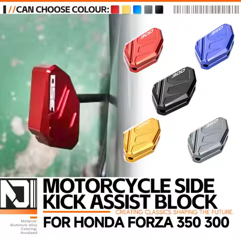 For Honda Forza350 Forza300 FORZA125 NSS350 FORZA300 FORZA 350 125 NSS Side Stand Enlarge Plate Kick