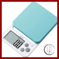 Tanita Cooking Scale with Washable Silicon Cover, Measures up to 2kg in 0.1g Increments, Convenient 