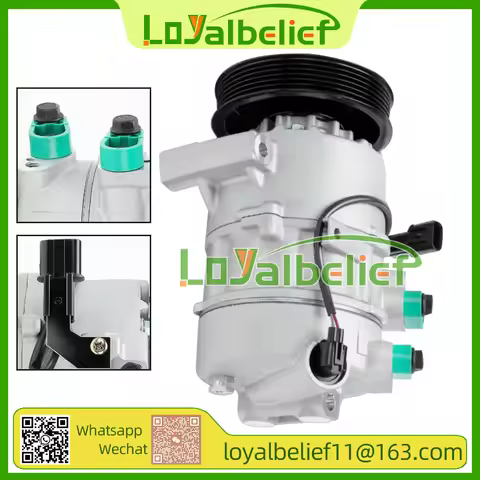 A/C AC Compressor with Clutch For Hyundai Tucson Kia Sportage 1.6L 2.0L 2.4L DVE16N 97701-D3000 9770